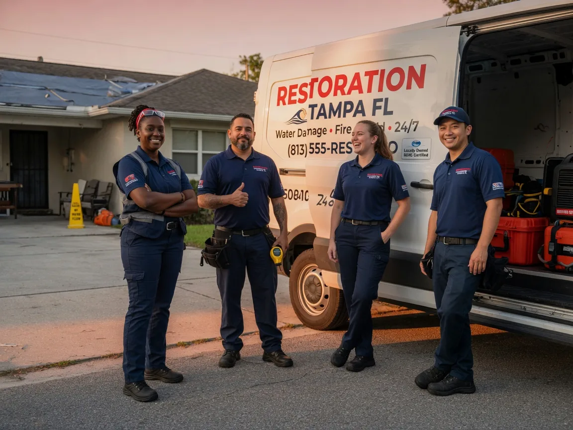 Water Damage Restoration company in Vancourt, TX